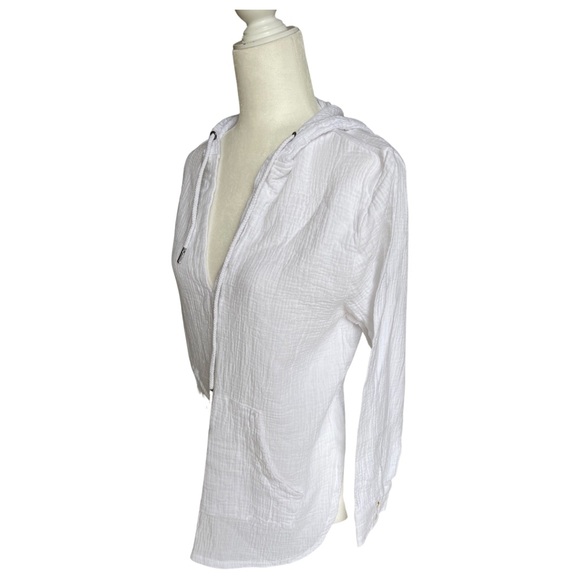 Vici Collection Waflle Cotton Pullover with Hood. Size Medium. NWOT - Picture 2 of 3